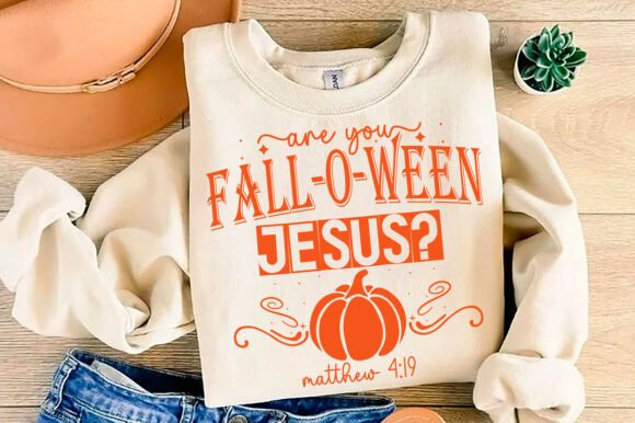Are You Fall-O-Ween Jesus PNG