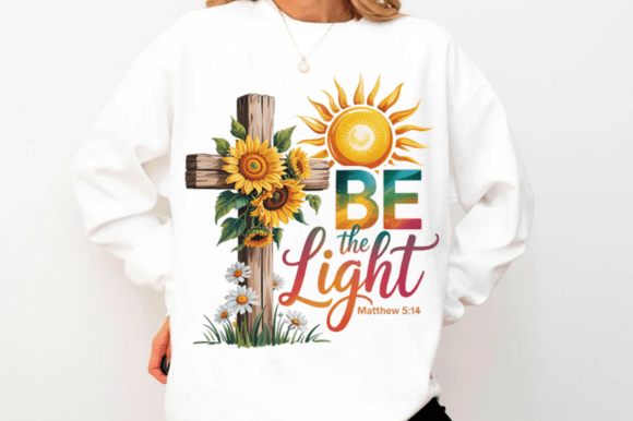 Be the Light: Christian T-Shirt Designs